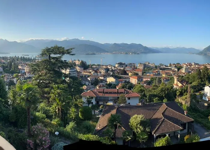 La Contea Panoramica 130 Mq Parking Free Lejlighed Stresa